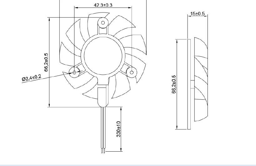 MFD7015Y Dimensions